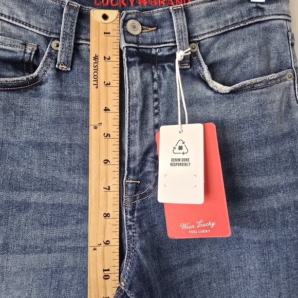 Lucky Brand Stevie High Rise Flare Jeans 6 NWT - Picture 5 of 10